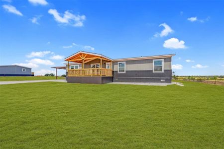 New construction Manufactured Home house 42 Carnagie Road, Poolville, TX 76487 - photo 0