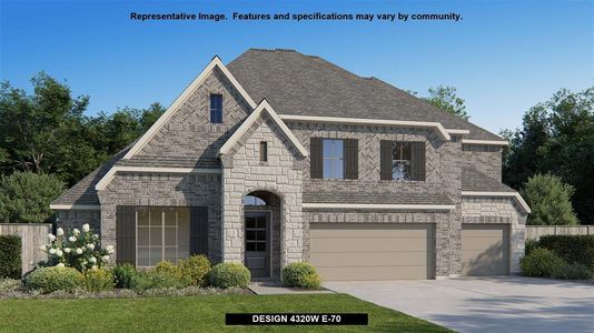 New construction Single-Family house Design 4320W, 101 Teralyn Grove Loop, Willis, TX 77318 - photo