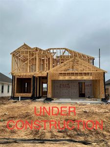 New construction Single-Family house 16627 Willow Forest Drive, Conroe, TX 77302 Salerno- photo 1 1