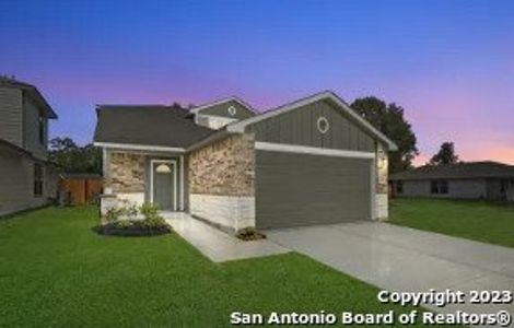 New construction Single-Family house 522 Indian Blossom, San Antonio, TX 78219 Telluride- photo 0