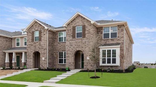 New construction Townhouse house 3027 Willow Wood Court, Heartland, TX 75114 Houston B- photo 1 1