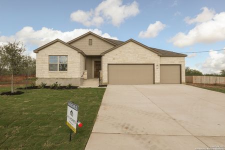 New construction Single-Family house 129 Calgary Drive, Floresville, TX 78114 Esparanza- photo
