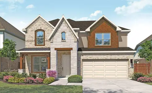 New construction Single-Family house 2321 Wooded Run Trl, Georgetown, TX 78628 - photo 0