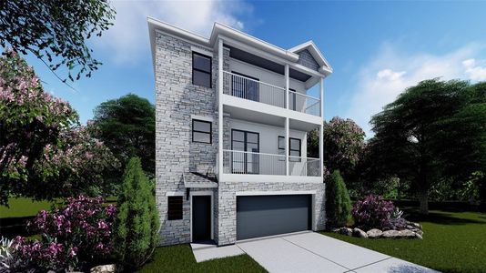 New construction Single-Family house 1504 West 34th 1/2 Street, Houston, TX 77018 - photo 0 0