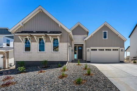 New construction Single-Family house 5620 Hickory Oaks Trail, Castle Rock, CO 80104 Columbine- photo 0