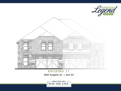New construction Duplex house 3509 Knightly Drive, Lewisville, TX 75056 Building 11 Unit 1- photo 0 0