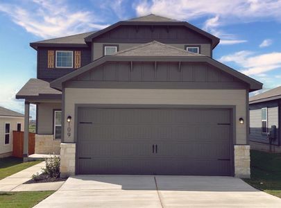 New construction Single-Family house 109 Captain Dooley Ln, Jarrell, TX 76537 - photo 0