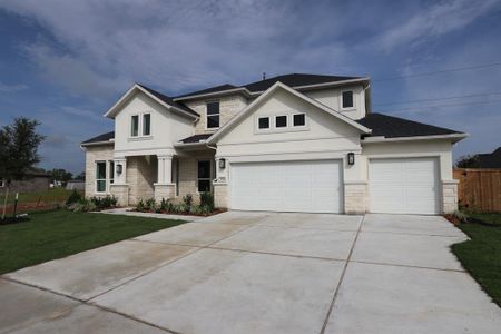 New construction Single-Family house 1762 Lake Crest Lane, Friendswood, TX 77546 Sapphire- photo 1 1