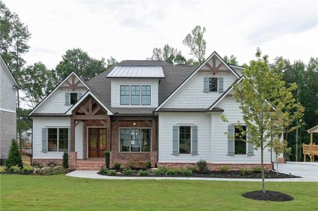 New construction Single-Family house 325 Mont Harmony Road Sw, Powder Springs, GA 30127 The Evans A- photo 22 22