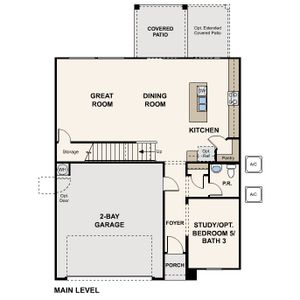 New construction Single-Family house Plan 5, 35320 West Mallorca Ave, Maricopa, AZ 85138 - photo