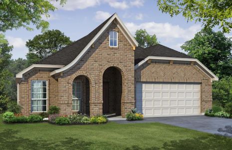 Elevation B | Concept 2065 at Hunters Ridge in Crowley, TX by Landsea Homes
