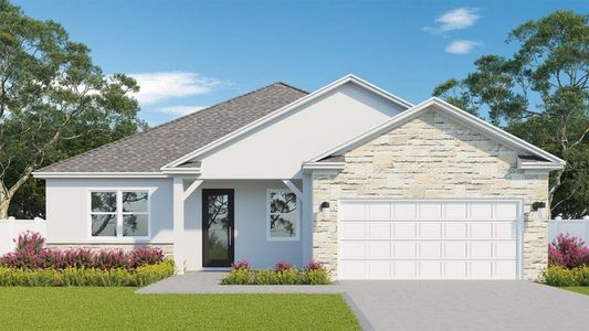 New construction Single-Family house 12484 Poplar Avenue, Weeki Wachee, FL 34614 Royale- photo 0 0