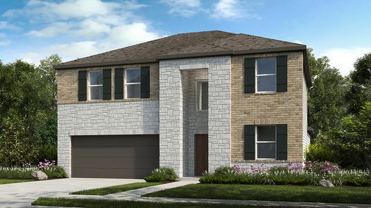 New construction Single-Family house Frio, 140 Breccia Trail, Liberty Hill, TX 78642 - photo