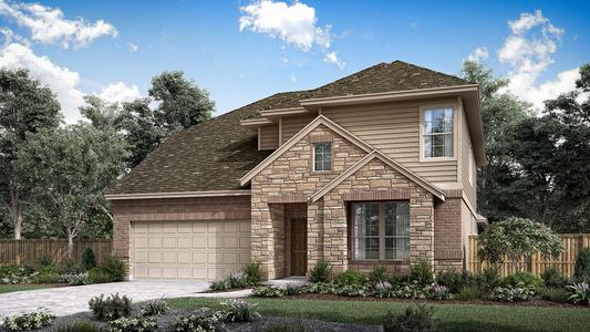 New construction Single-Family house The Fairmont, 100 Finstown Street, Hutto, TX 78634 - photo