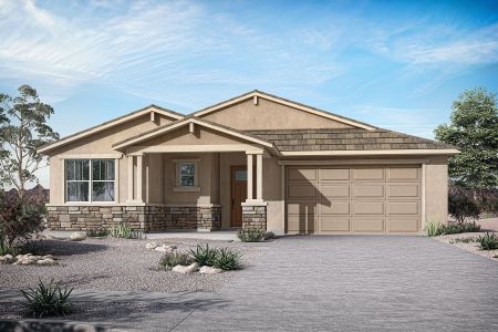 New construction Single-Family house 23136 E Happy Rd, Queen Creek, AZ 85142 Dove- photo 0 0