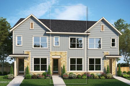 New construction Townhouse house 11114 Kinetic Ct, Jacksonville, FL 32256 The Wilton- photo 0