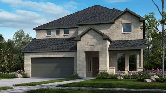 New construction Single-Family house 502 Ardsley Park Drive, Oak Point, TX 75068 Terracotta- photo 0