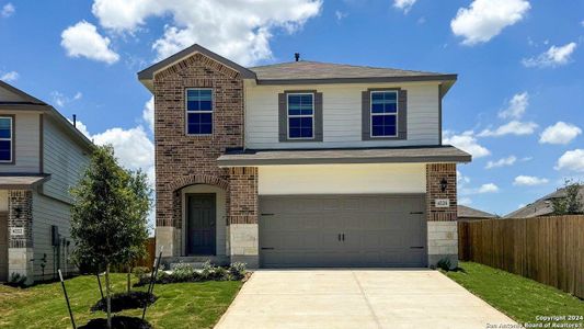 New construction Single-Family house 4226 Tarragon, Von Ormy, TX 78073 The Grace - photo 0