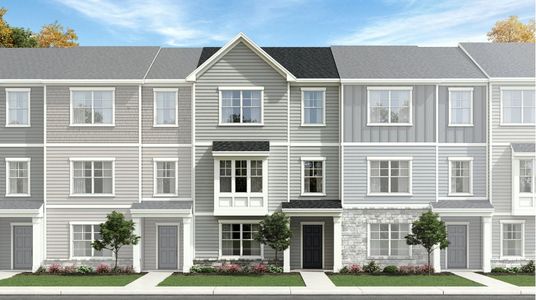 New construction Townhouse house Bradley, 7300 Woods Creek Road, Holly Springs, NC 27539 - photo