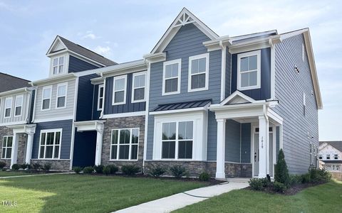 New construction Townhouse house 1633 Wendell Valley Boulevard, Wendell, NC 27591 - photo 0