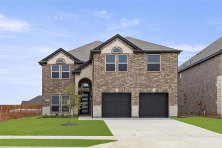 New construction Single-Family house 1933 Valencia Drive, Little Elm, TX 75068 Princeton 2F-EW- photo 0