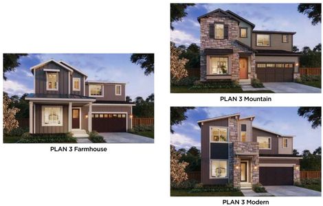 New construction Single-Family house Plan 3, 6021 South Platte Canyon Road, Littleton, CO 80123 - photo