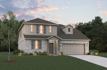 New construction Single-Family house Cascade, 2023 Wildcat Trail, Crandall, TX 75114 - photo