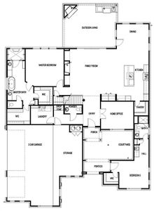 New construction Single-Family house 204 Roseleaf Ct, Liberty Hill, TX 78642 Grayson- photo 38 38
