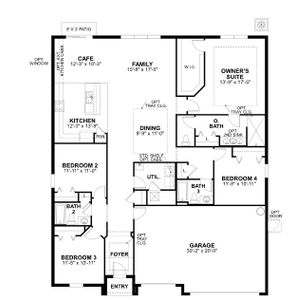 New construction Single-Family house Barcello, 888 Hillshire, Spring Hill, FL 34609 - photo
