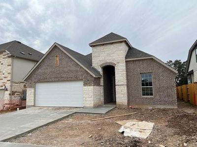 New construction Single-Family house 1404 Ridge Runner Dr, Georgetown, TX 78628 Premier Series - Palm- photo