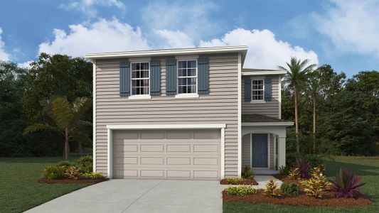 New construction Single-Family house 24713 Nw 11Th Place, Newberry, FL 32669 Elston- photo 0