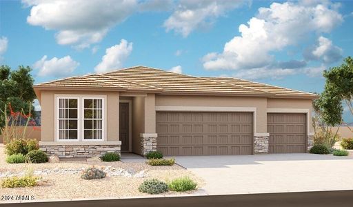 New construction Single-Family house 2066 E Wetleaf Place, Casa Grande, AZ 85122 Larimar- photo 0