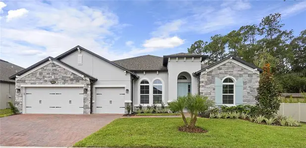 New construction Single-Family house 5025 Prairie Schooner Point, Sanford, FL 32771 - photo 0