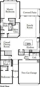 New construction Single-Family house 12533 Bergman, San Antonio, TX 78254 Milano (2663-CV-35)- photo 1 1