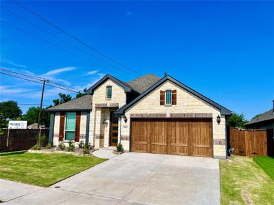 New construction Single-Family house 11401 Falcon Trace Drive, Fort Worth, TX 76244 Cypress- photo 1 1
