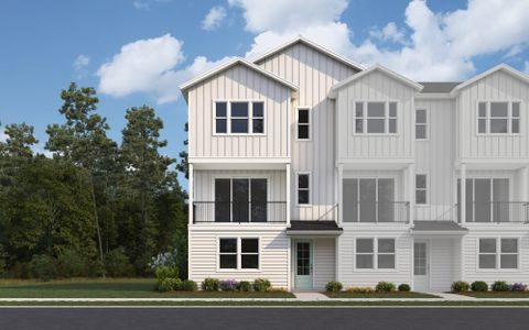 New construction Townhouse house 21 N Beach Way, Jacksonville, FL 32250 - photo 0