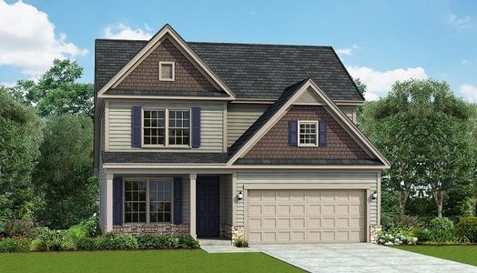 New construction Single-Family house Jordan - 60' Homesites, 401 Barrington Run Boulevard, Zebulon, NC 27597 - photo