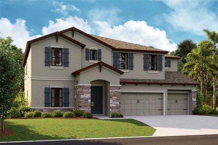 New construction Single-Family house 13059 Wellspring Drive, Lithia, FL 33547 - photo 0