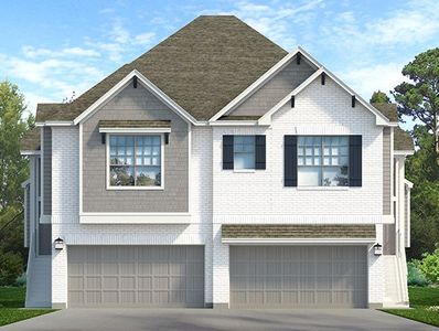 New construction Townhouse house 21171 Medina River Drive, Cypress, TX 77433 Manor - Villas- photo 0 0