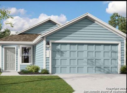 New construction Single-Family house 819 Landon Ridge, San Antonio, TX 78245 Kowski- photo 0