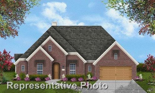 New construction Single-Family house 2408 Cornerstone Drive, Mansfield, TX 76063 Pollok (2598-DM-60 ELE-A)- photo 0