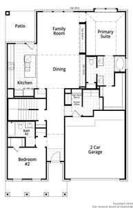 New construction Single-Family house 430 Mule Deer Grove, Cibolo, TX 78108 Renoir Plan- photo