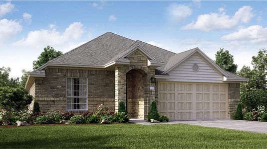 New construction Single-Family house Clover, 31403 Dell Valley Lane, Hockley, TX 77447 - photo