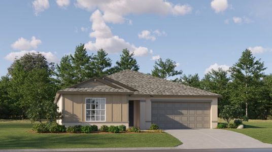 New construction Single-Family house 34805 Rainville Loop, Zephyrhills, FL 33541 Hartford- photo 0