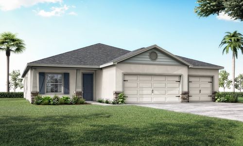 New construction Single-Family house Bolender Road, Auburndale, FL 33823 - photo 1 1