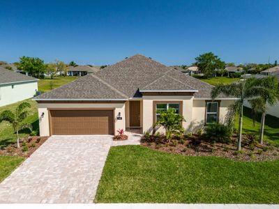 New construction Single-Family house 725 Kilkenny Ln Ne, Palm Bay, FL 32905 Evergreen- photo 0