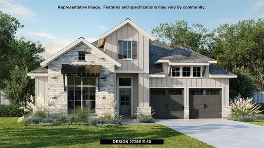 New construction Single-Family house 8512 Picnic House Path, Austin, TX 78744 Design 2729E- photo 0