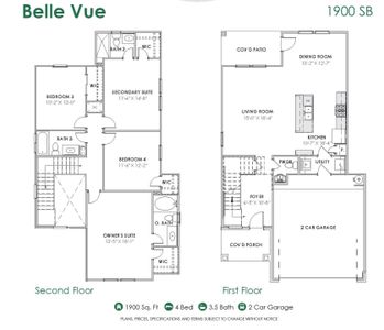 New construction Single-Family house 1031 Santee Court, Rosharon, TX 77583 Belle Vue- photo 1 1