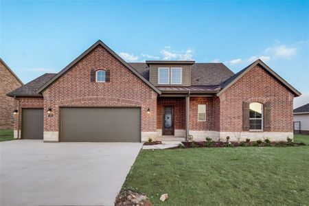 New construction Single-Family house 110 Clearwater Court, Rhome, TX 76078 Magnolia FE- photo