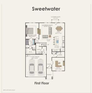 Pulte Homes, Sweetwater floor plan